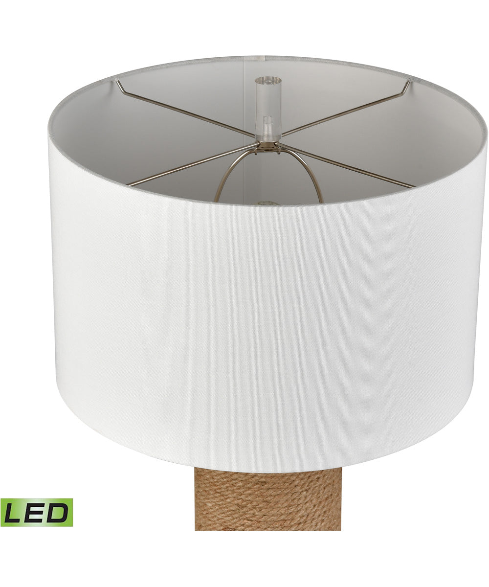 Sherman 27.5'' High 1-Light Table Lamp - Natural - Includes LED Bulb
