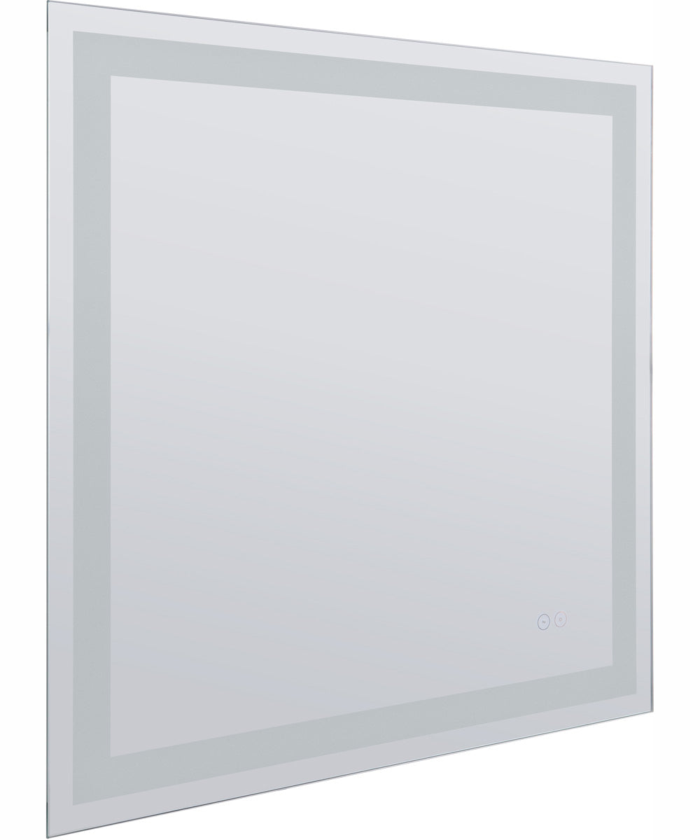 LED Lighted Mirror 1-Light Mirror White