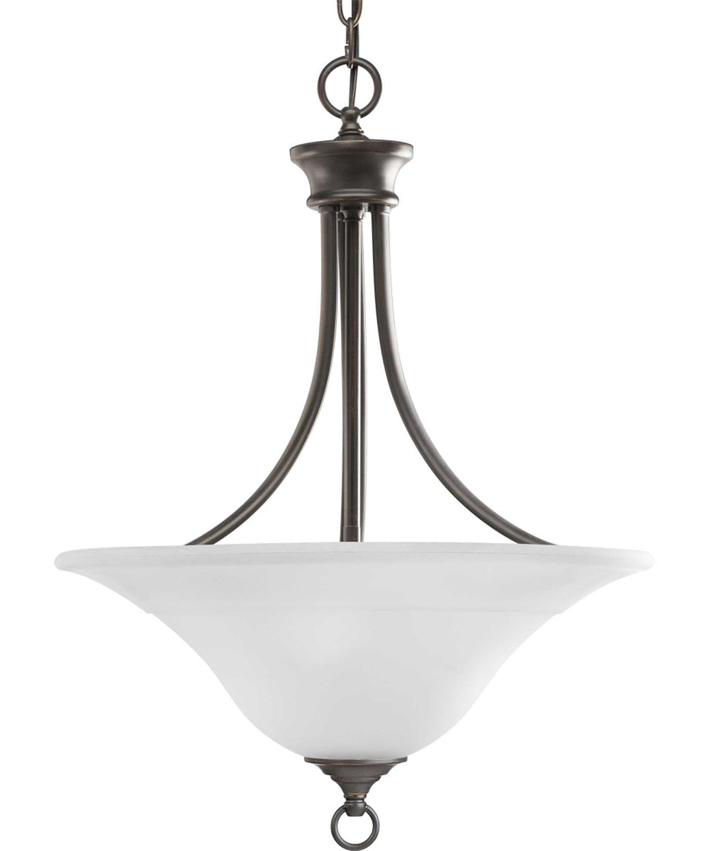 Trinity 3-Light Foyer Pendant Antique Bronze