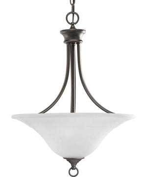 Trinity 3-Light Foyer Pendant Antique Bronze