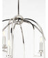 Seneca 9-Light Farmhouse Chandelier Light Polished Nickel
