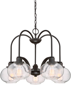 Trilogy 5-light Chandelier Old Bronze