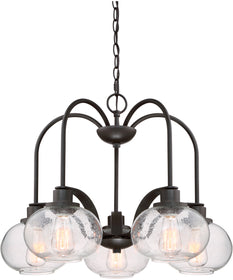Trilogy 5-light Chandelier Old Bronze