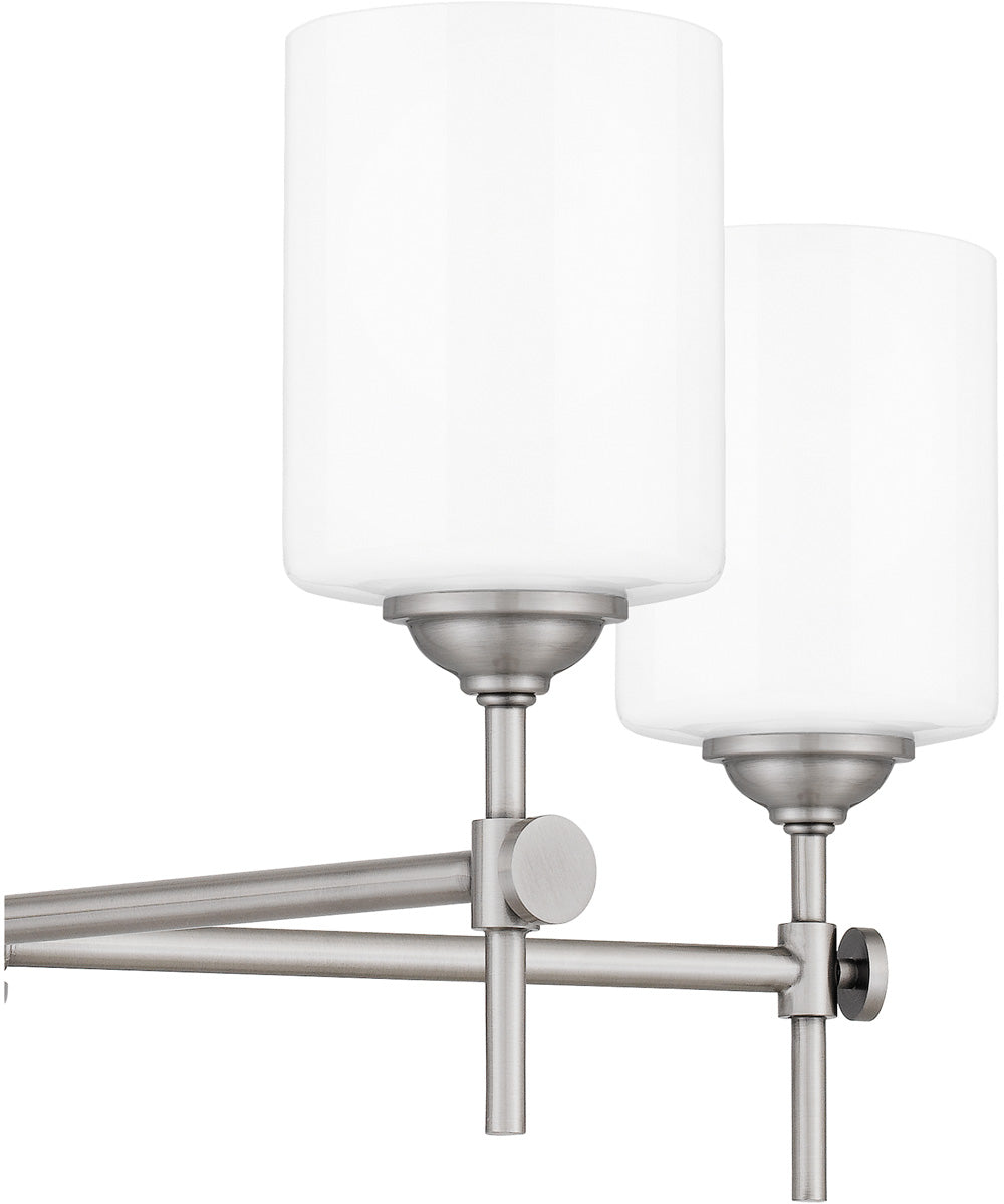 Aria 5-light Chandelier Antique Polished Nickel