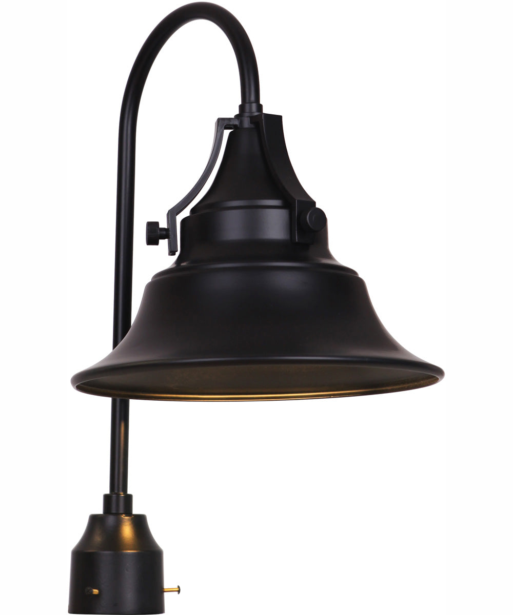 Union 1-Light Post Mount Midnight