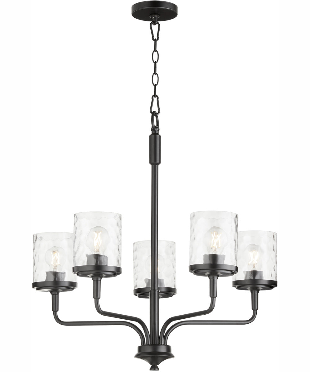 Starky 5-light Chandelier Matte Black