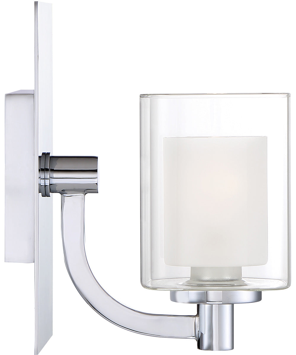 Kolt Small 1-light Wall Sconce Polished Chrome