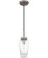 Quoizel Piccolo Pendant Small 1-light Mini Pendant Antique Nickel