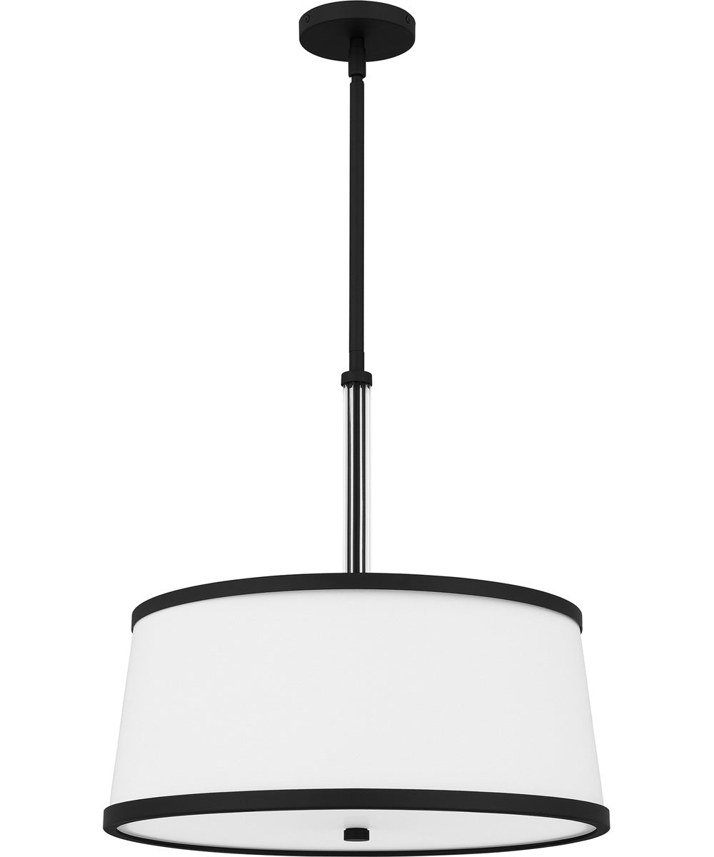 Kylen 4-light Pendant Matte Black