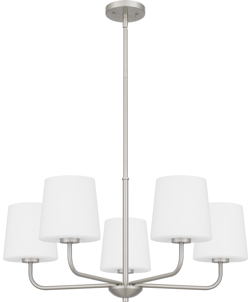 Gallagher 5-light Chandelier Brushed Nickel