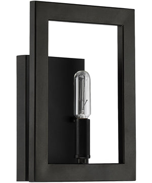 Portrait 1-Light Wall Sconce Espresso