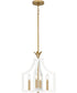 Dusty Lane 4-light Pendant Matte White