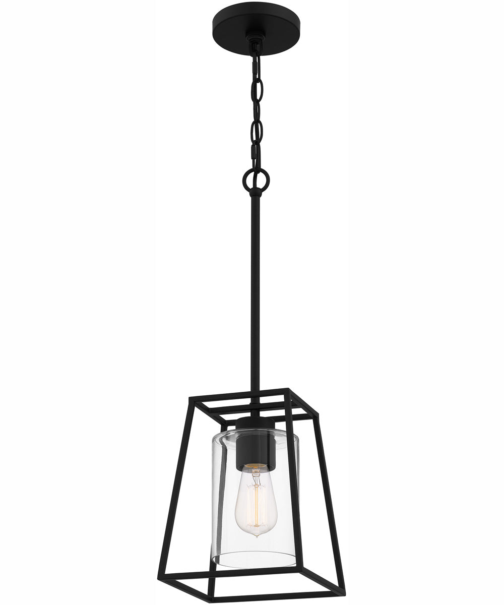 Prescott Small 1-light Mini Pendant Matte Black