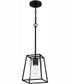 Prescott Small 1-light Mini Pendant Matte Black