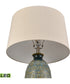 Burnie 28'' High 1-Light Table Lamp - Blue Glazed - Includes LED Bulb