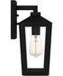 Blomfield Medium 1-light Outdoor Wall Light Matte Black