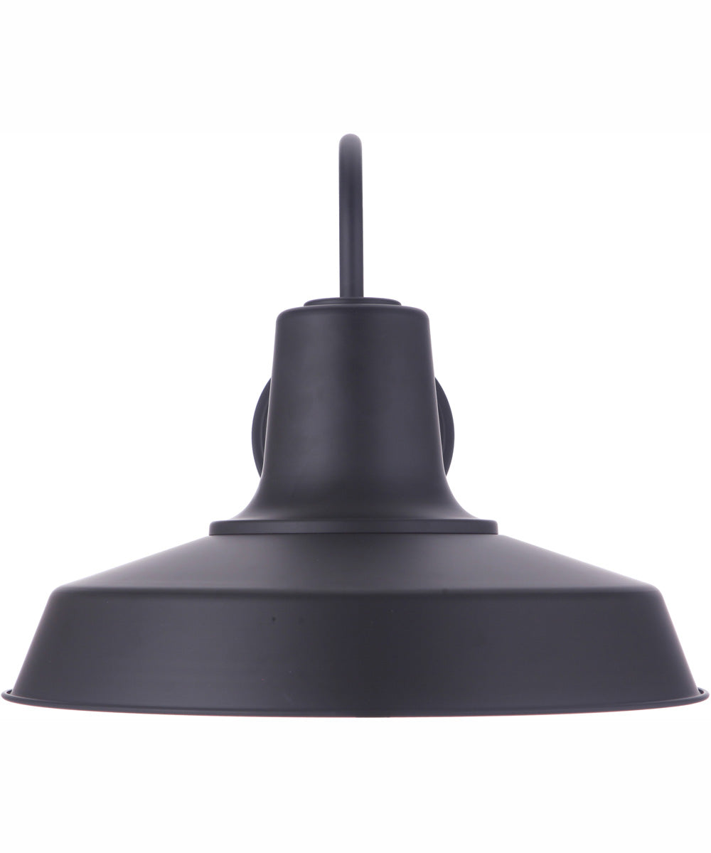 Briscoe 1-Light Outdoor Wall Lantern Midnight