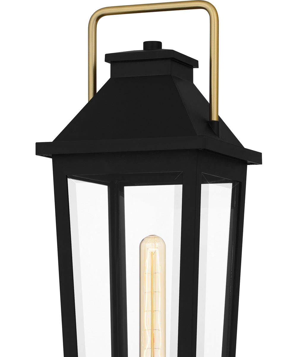 Buckley Large 1-light Outdoor Post Light Coastal Armour Aluminum Matte Black