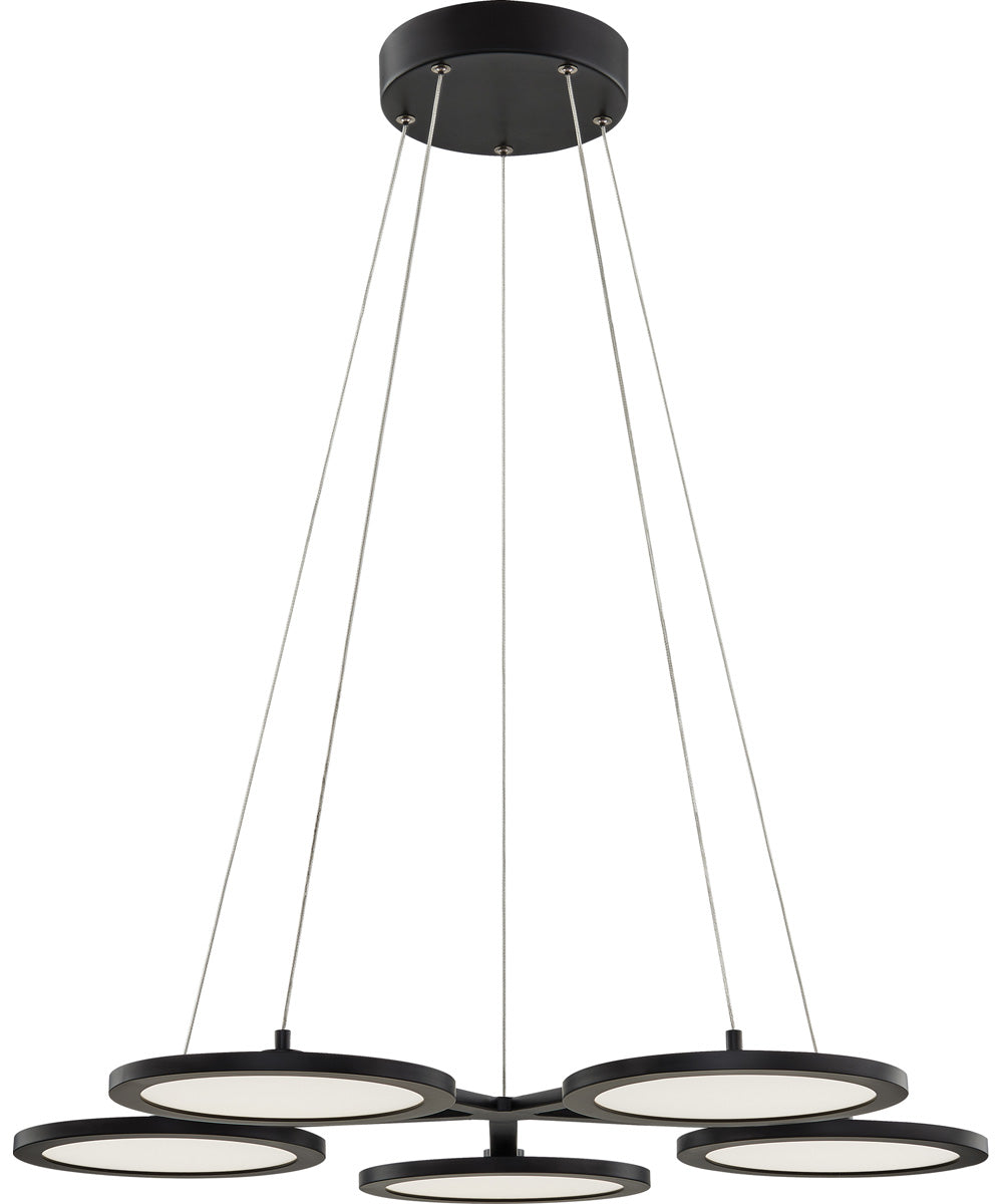 Nitro  Chandelier Matte Black