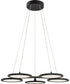 Nitro  Chandelier Matte Black