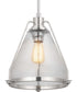 Range 1-Light Pendant Polished Nickel