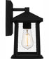 Satterfield Small 1-light Outdoor Wall Light  Coastal Armour Matte Black