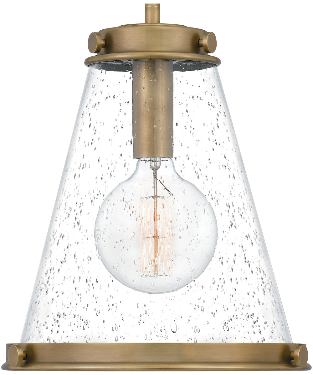 Bristol Small 1-light Mini Pendant Weathered Brass