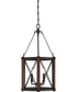Baron 3-light Pendant Marcado Black