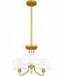 Quoizel Pendant Large 3-light Pendant Painted Brass