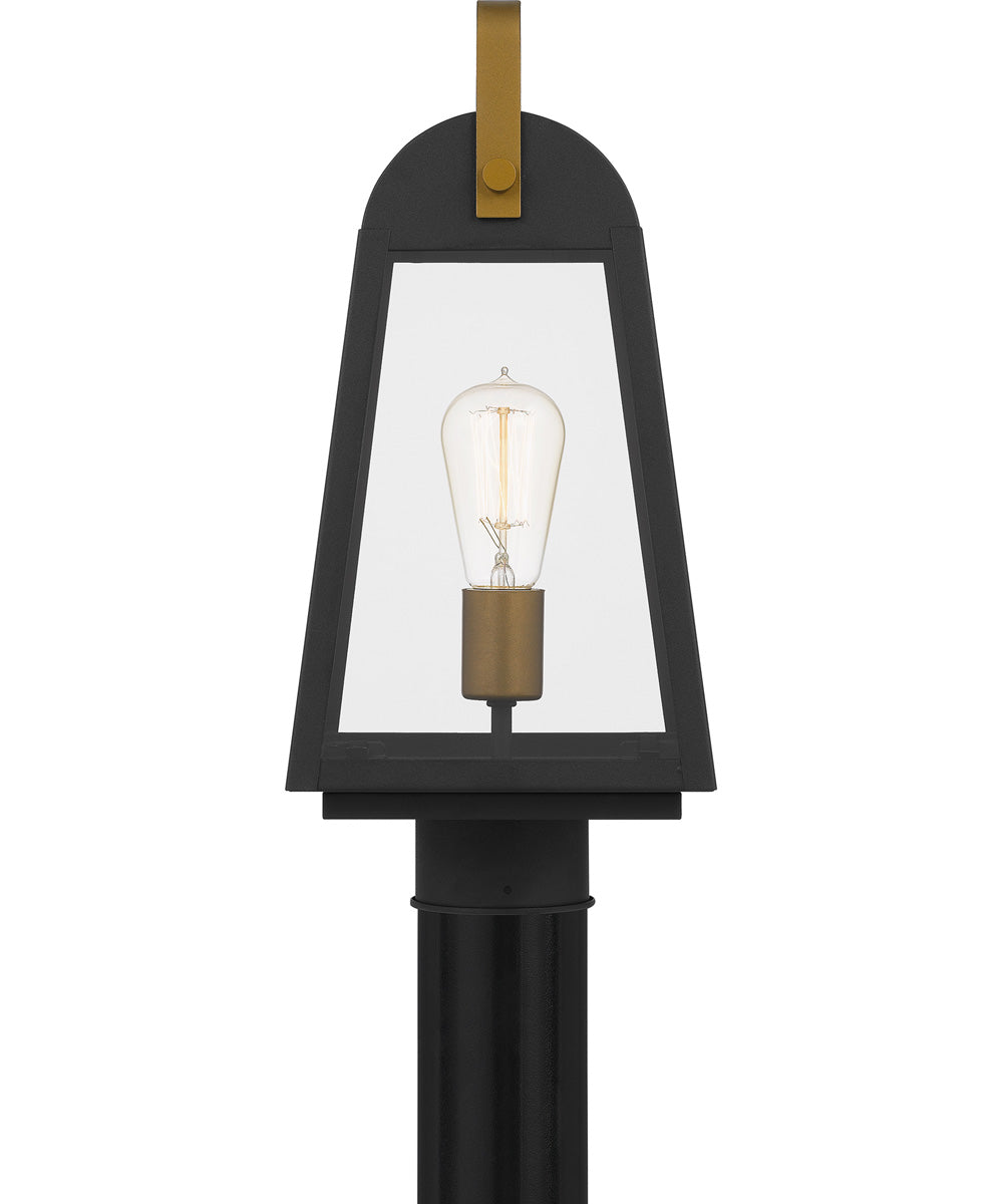 O'Leary Large 1-light Outdoor Post Light Earth Black