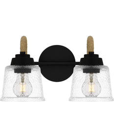 Seabreeze Medium 2-light Bath Light Matte Black