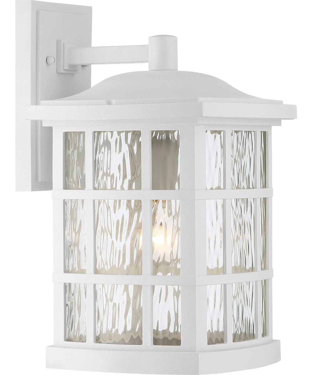 Stonington Large 1-light Outdoor Wall Light  Coastal Armour White Lustre