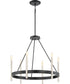 Anthem 6-light Chandelier Mystic Black