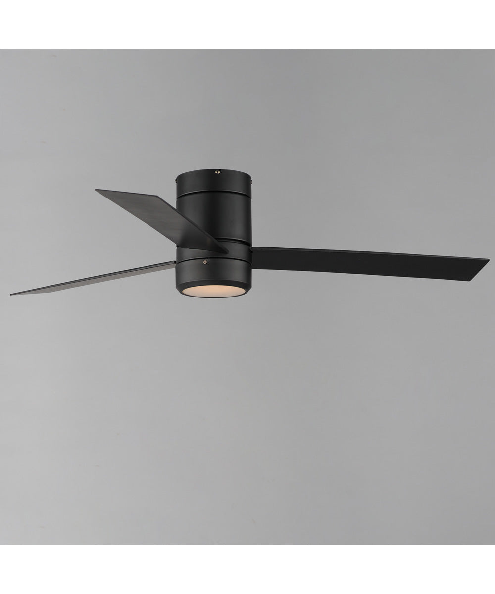 Tanker 52 inch 3-Blade Hugger Fan w LED Light Kit Black