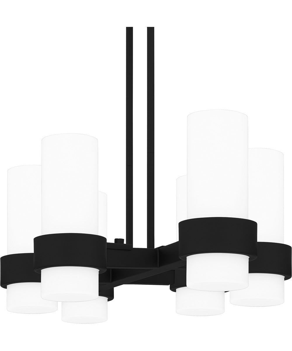 Kimora Medium 6-light Island Light Matte Black