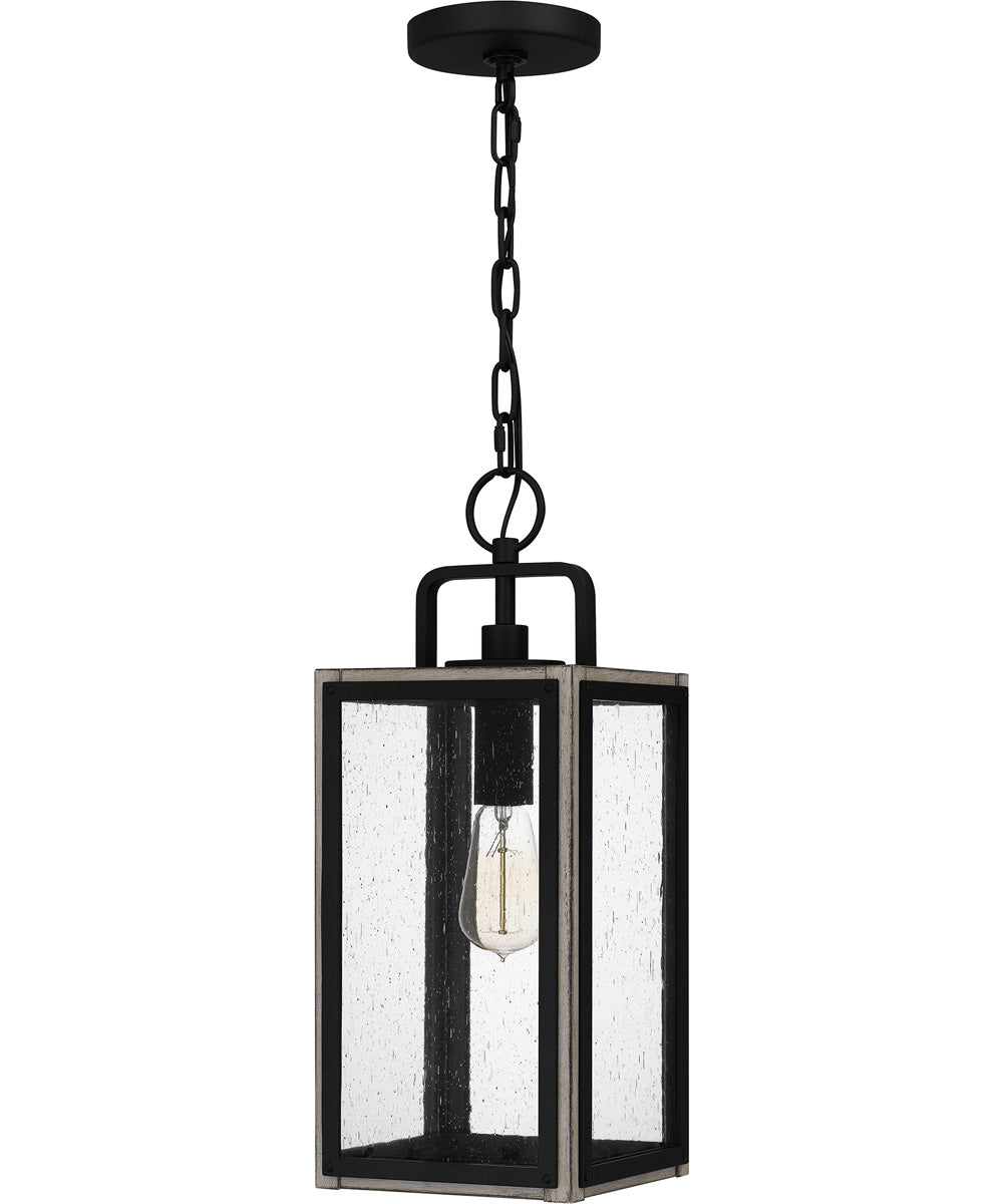 Bramshaw Small 1-light Mini Pendant Coastal Armour Aluminum Matte Black