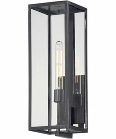 Catalina Large Outdoor Up-Light Wall Sconce Dark Bronze