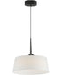 Paramount 16 inch LED Pendant Black