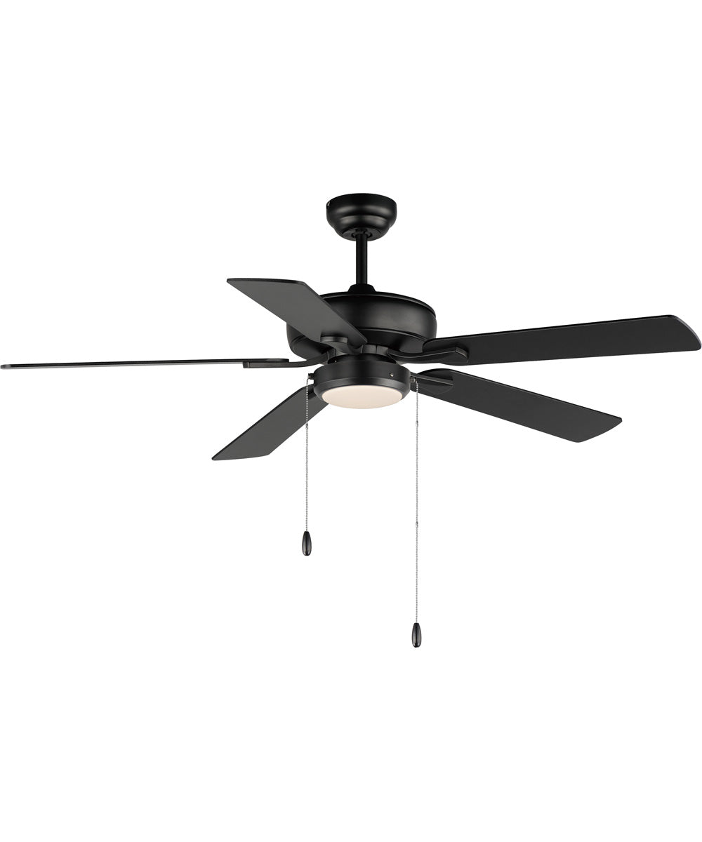 52 inch Super-Max Fan w/ LED Light Kit - Black Black
