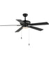 52 inch Super-Max Fan w/ LED Light Kit - Black Black