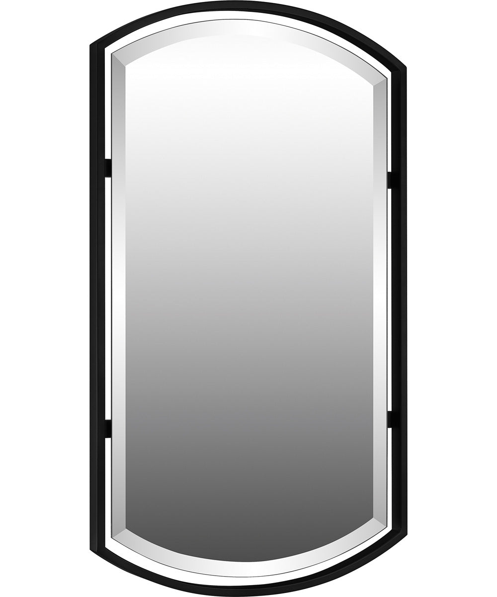 Quoizel Reflections Large Mirror Matte Black