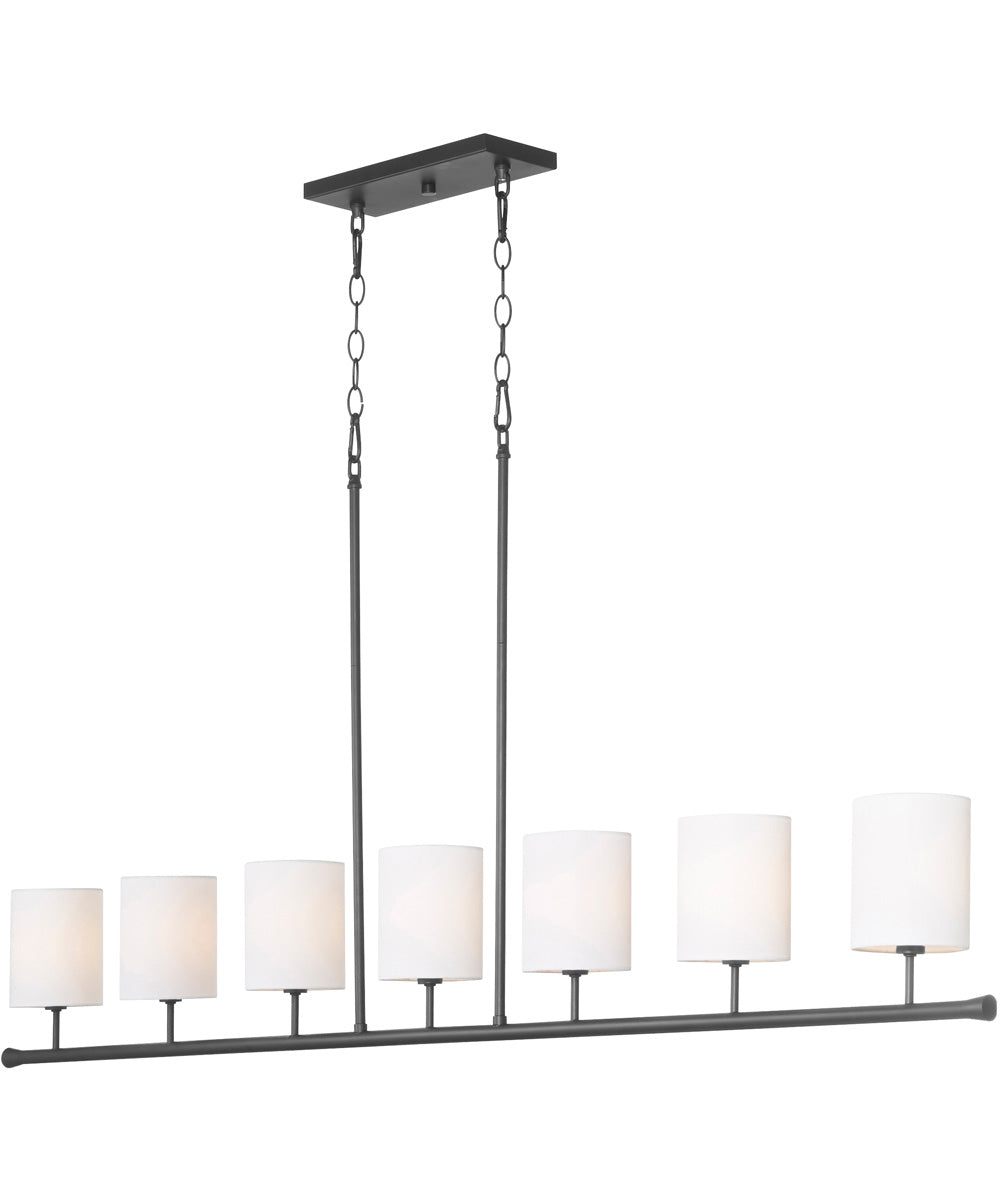 Harmony 7-light Chandelier Matte Black