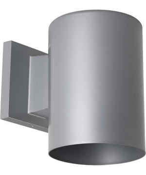 5" Outdoor Wall Cylinder Metallic Gray