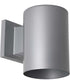 5" Outdoor Wall Cylinder Metallic Gray