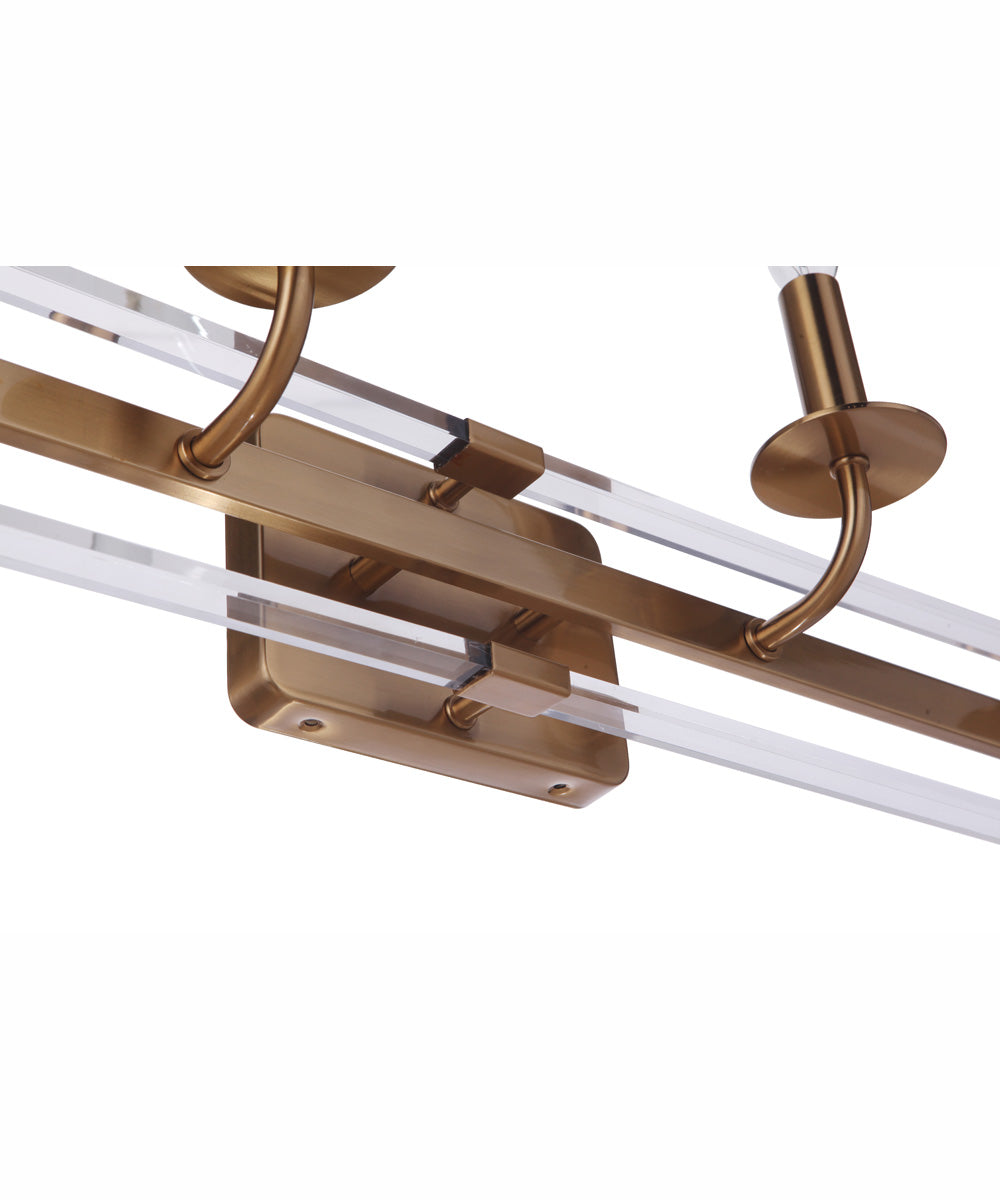 Graclyn 4-Light Vanity Satin Brass