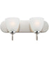 Axis 2-Light Strip Bath Vanity Satin Nickel