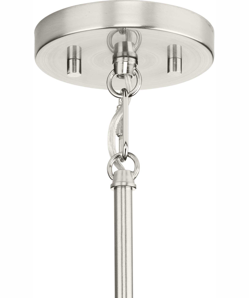 Goodwin 1-Light Modern Farmhouse Pendant Brushed Nickel