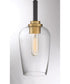 Sagamore Small 1-light Mini Pendant Earth Black