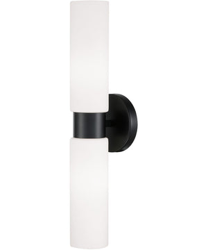 Theo 2-Light Sconce Matte Black