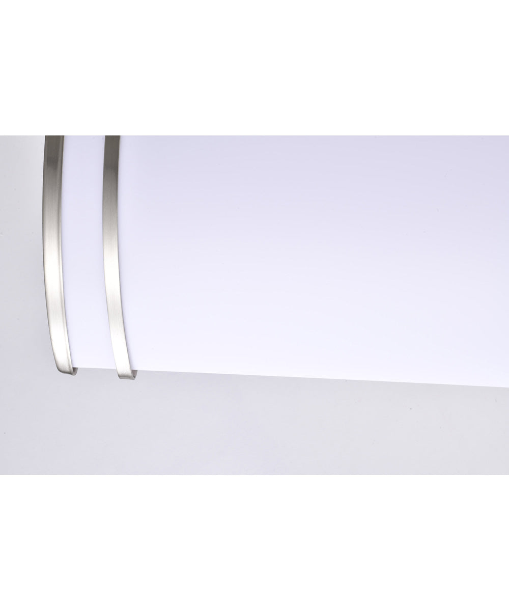 Glamour  Close-to-Ceiling Brushed Nickel